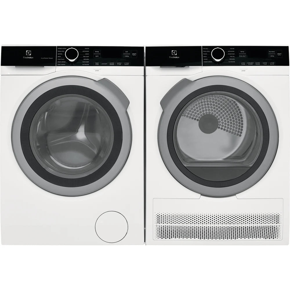 Electrolux Washer and Dryer 24" White ELFW4222AW & ELFE422CAW