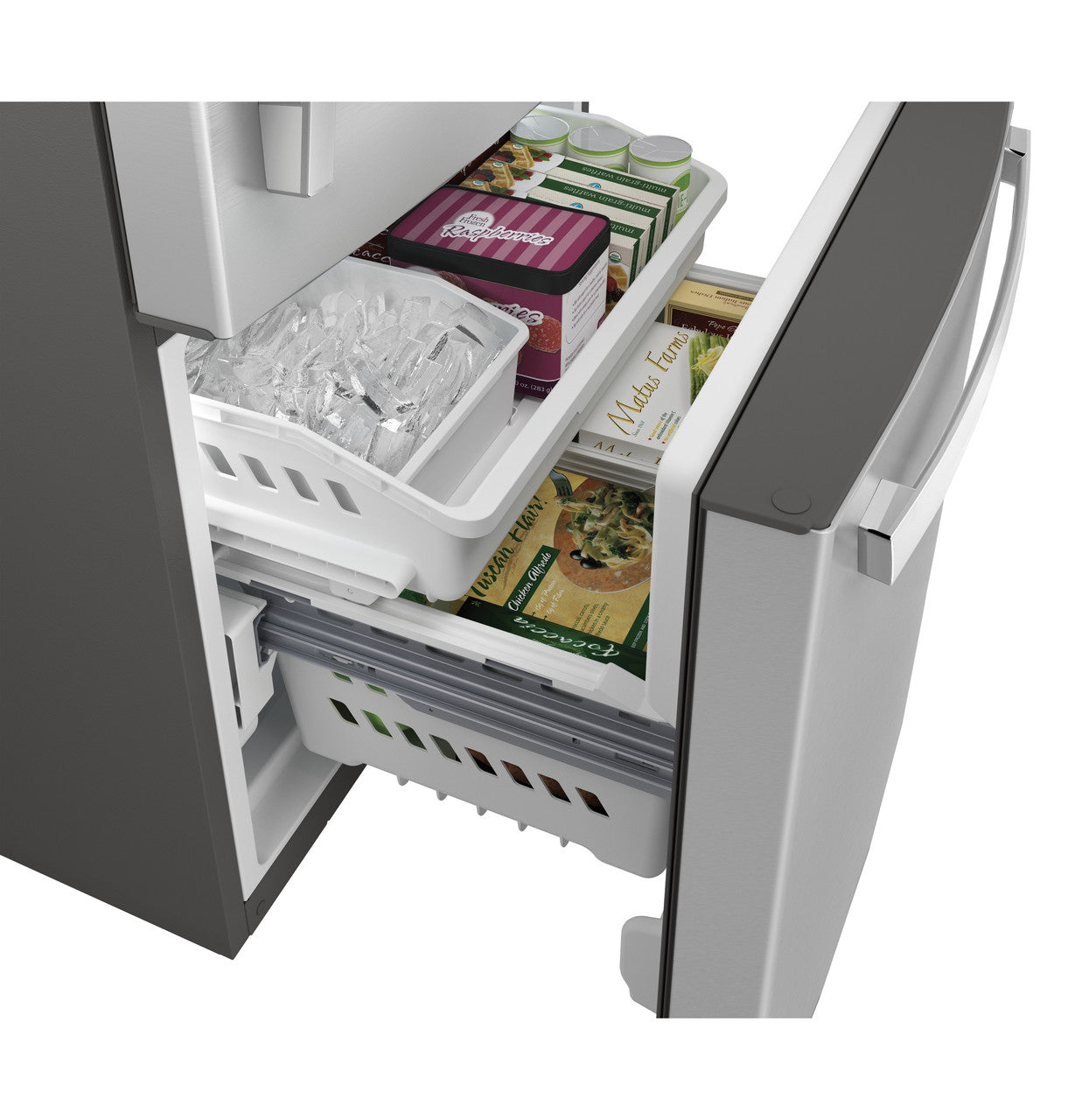 GE Refrigerator 33" Stainless Steel GDE25ESKSS