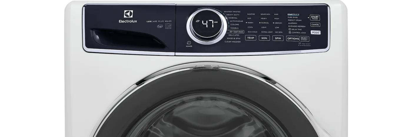 Electrolux Washer and Dryer 27" White ELFW7537AW & ELFE753CAW