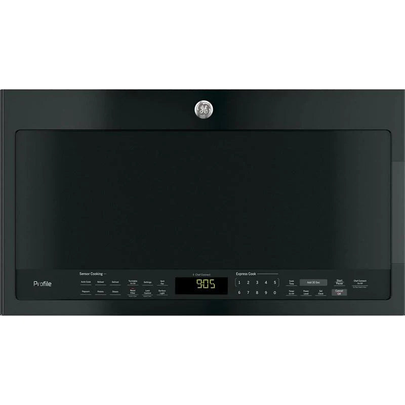 GE Microwave 30" Black Stainless Steel PVM2188DSMC