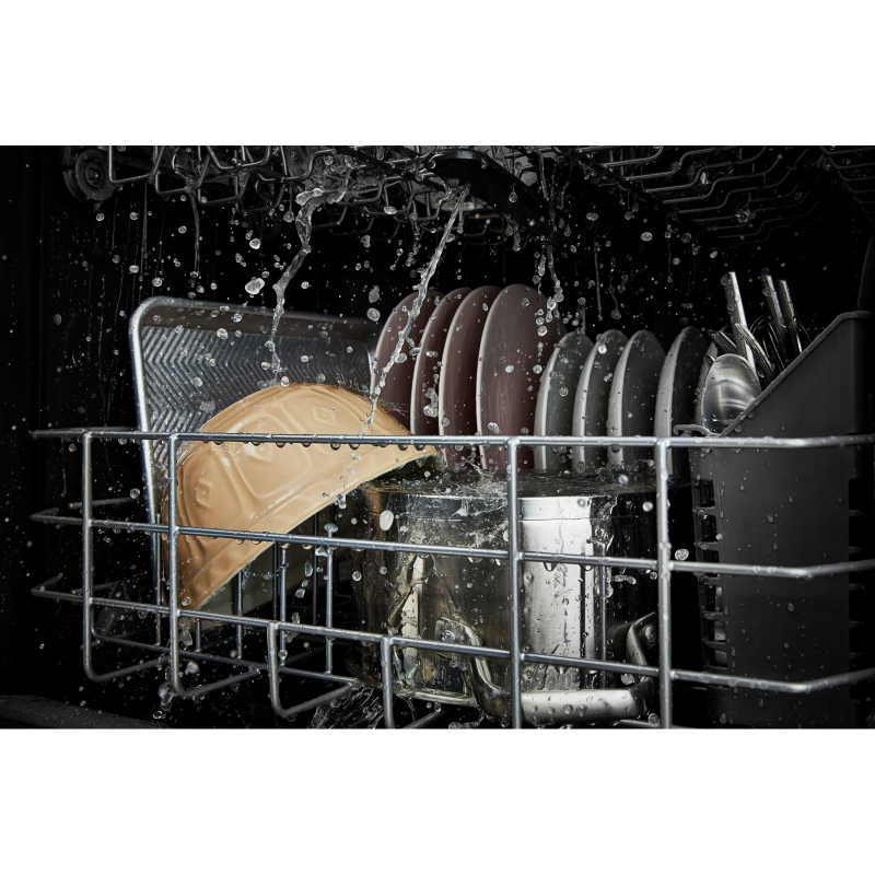 Whirlpool Dishwashers 24" Black Stainless Steel WDP560HAMZ