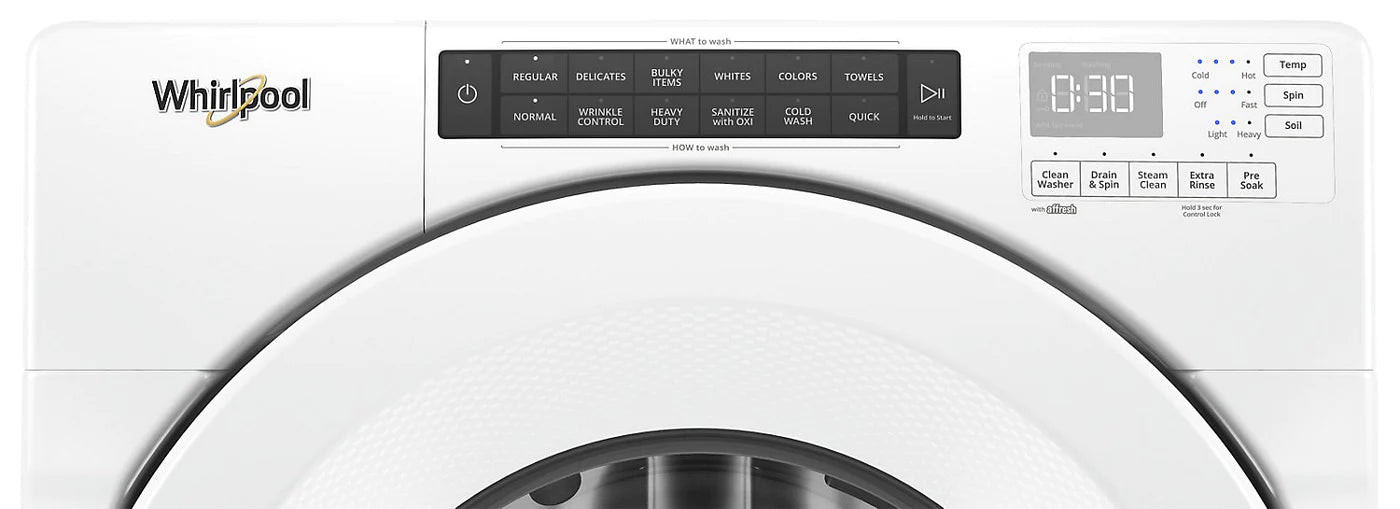 Whirlpool Washer 27" White WFW560CHW