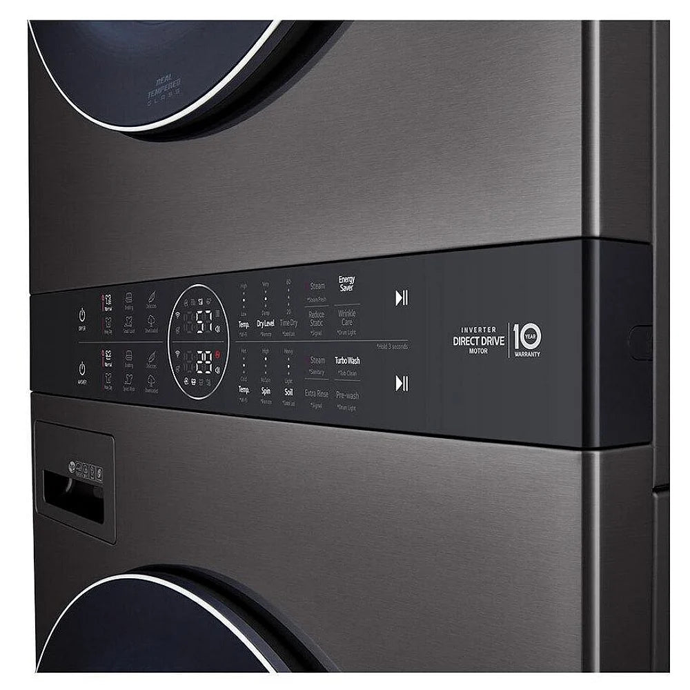 LG Laundry Centre 27" Black Stainless Steel WKEX200HBA