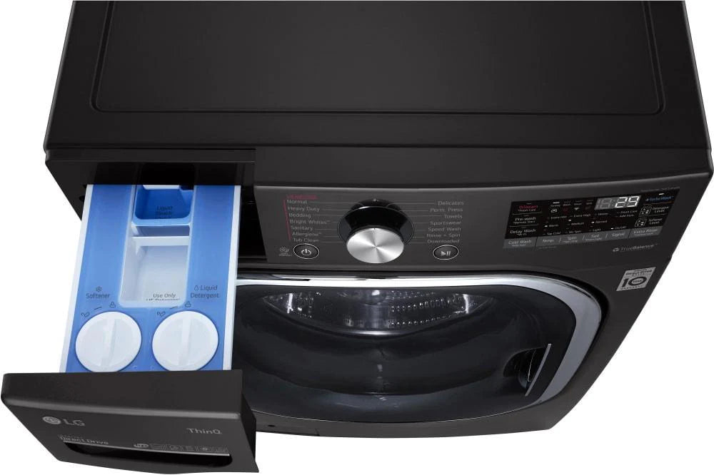 LG Washer 27" Black Stainless Steel WM4500HBA