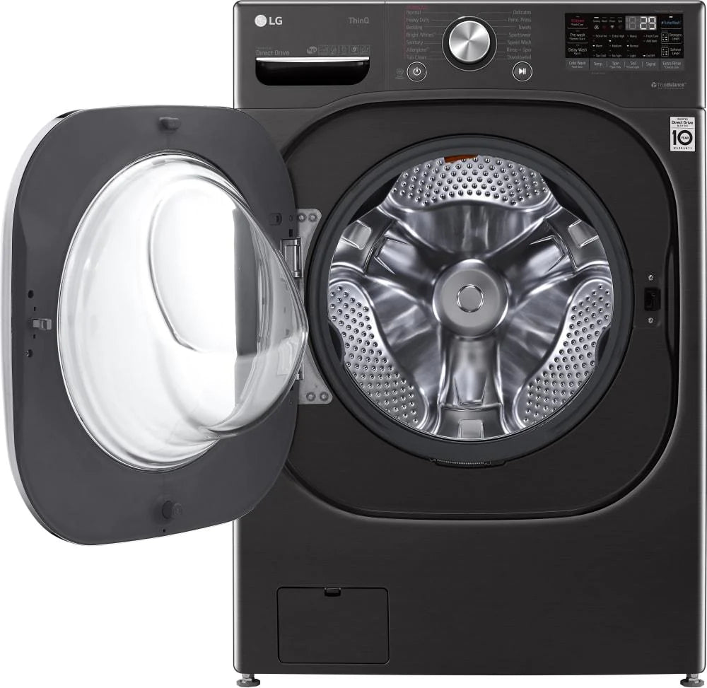 LG Washer 27" Black Stainless Steel WM4500HBA