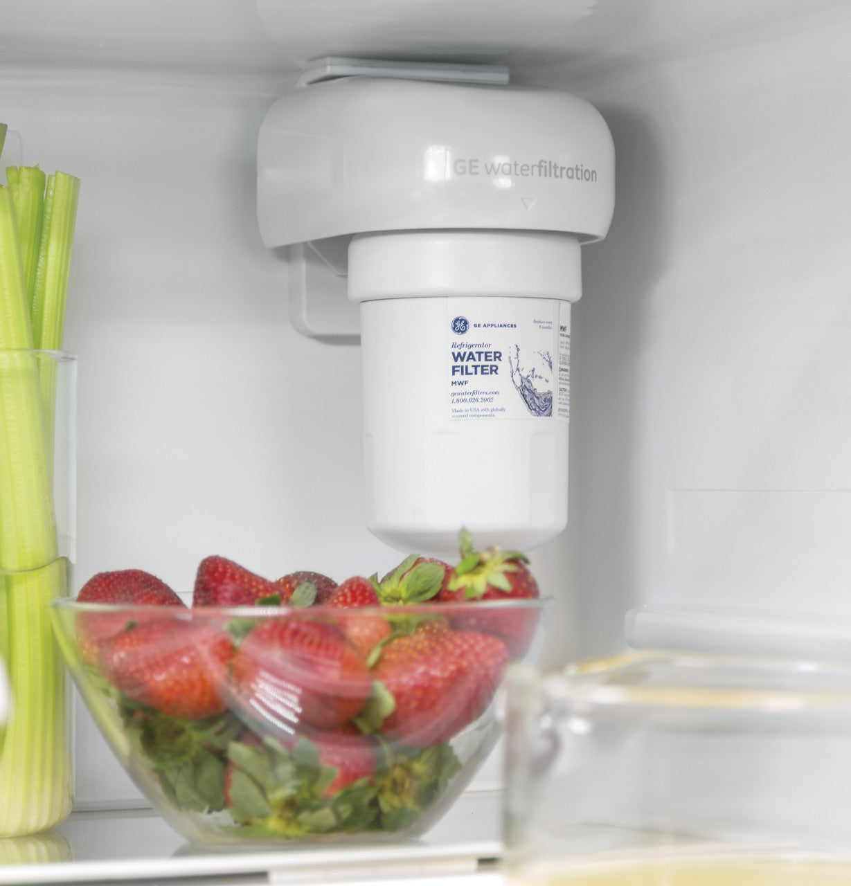 GE Refrigerator 33" Stainless Steel GDE25ESKSS