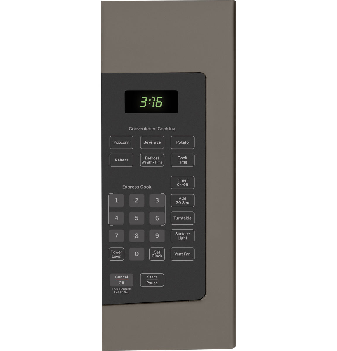 GE Microwaves 30" Slate JVM1635SLJC