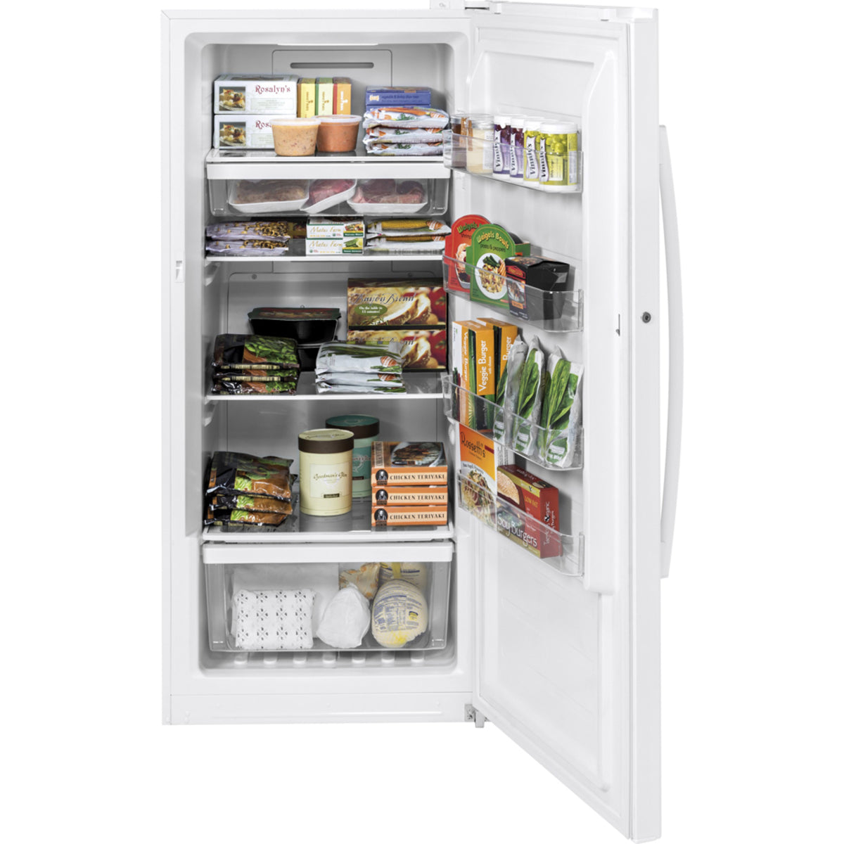 GE Freezer 14.1 cu ft. White FUF14DLRWW