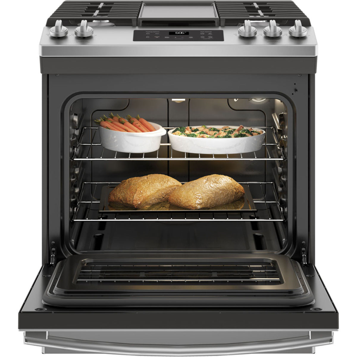 GE Ranges 30" Stainless Steel JCGSS66SELSS