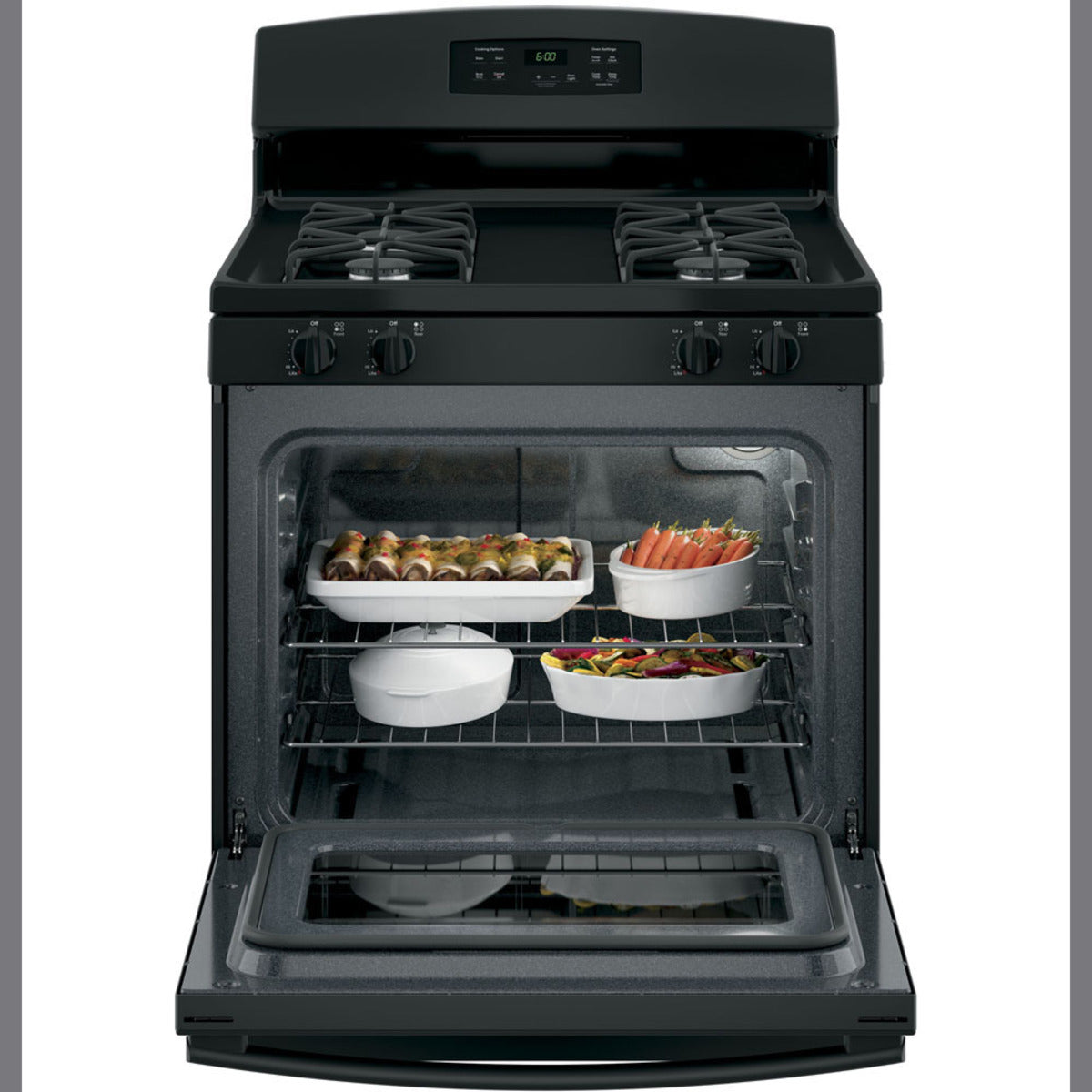 GE Ranges 30" Black JCGBS60DEKBB