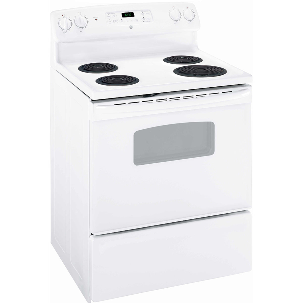 GE Ranges 30" White JCBS250DMWW