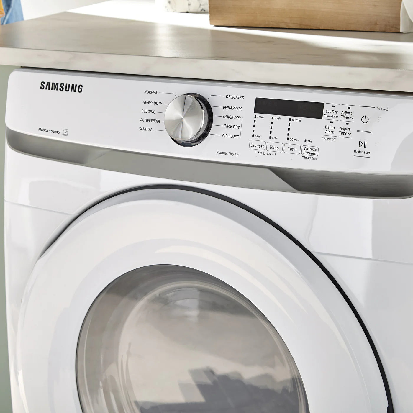 Samsung Dryer 27" White DVE45T6005W