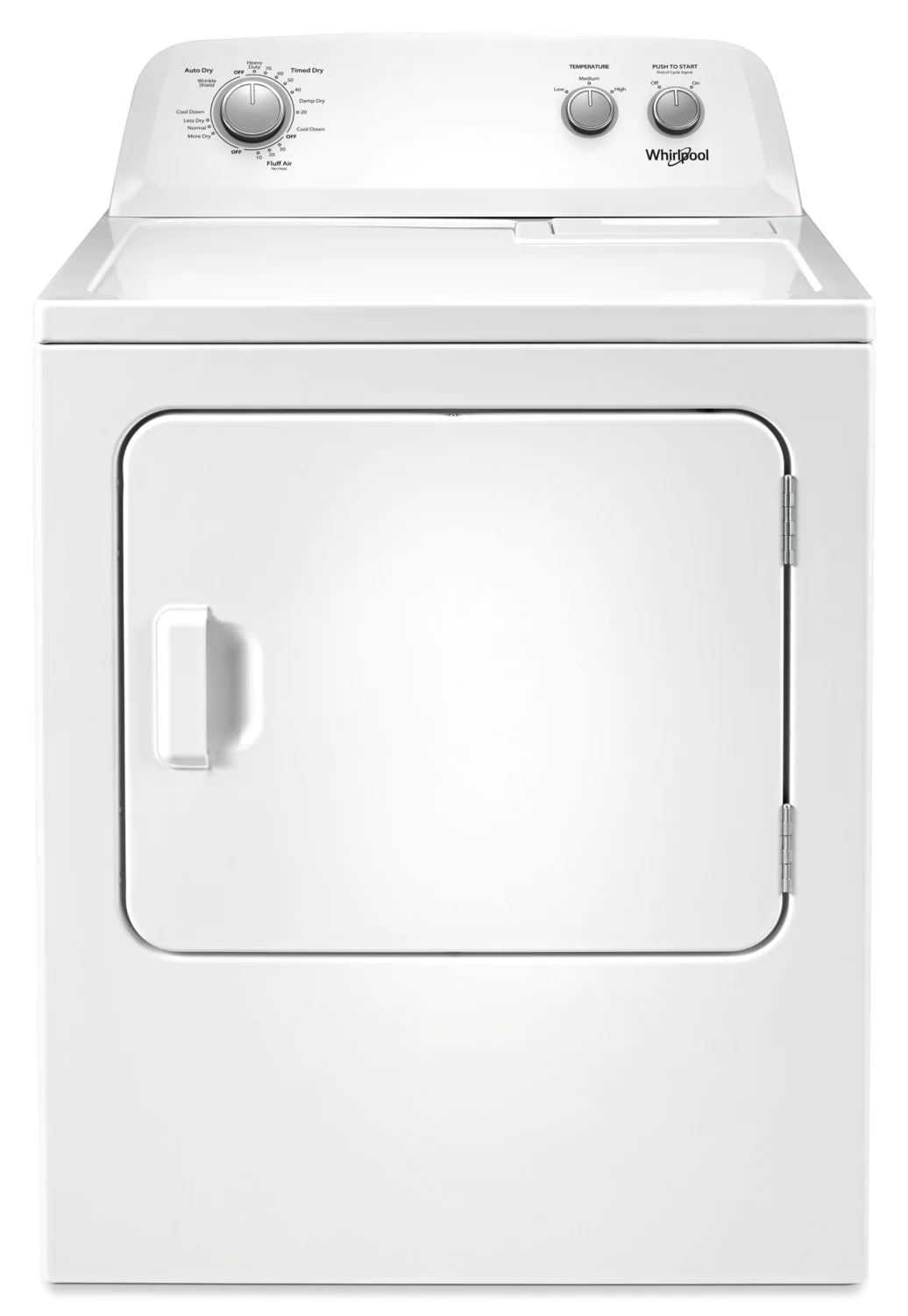 Whirlpool Dryer 29" White YWED4850HW