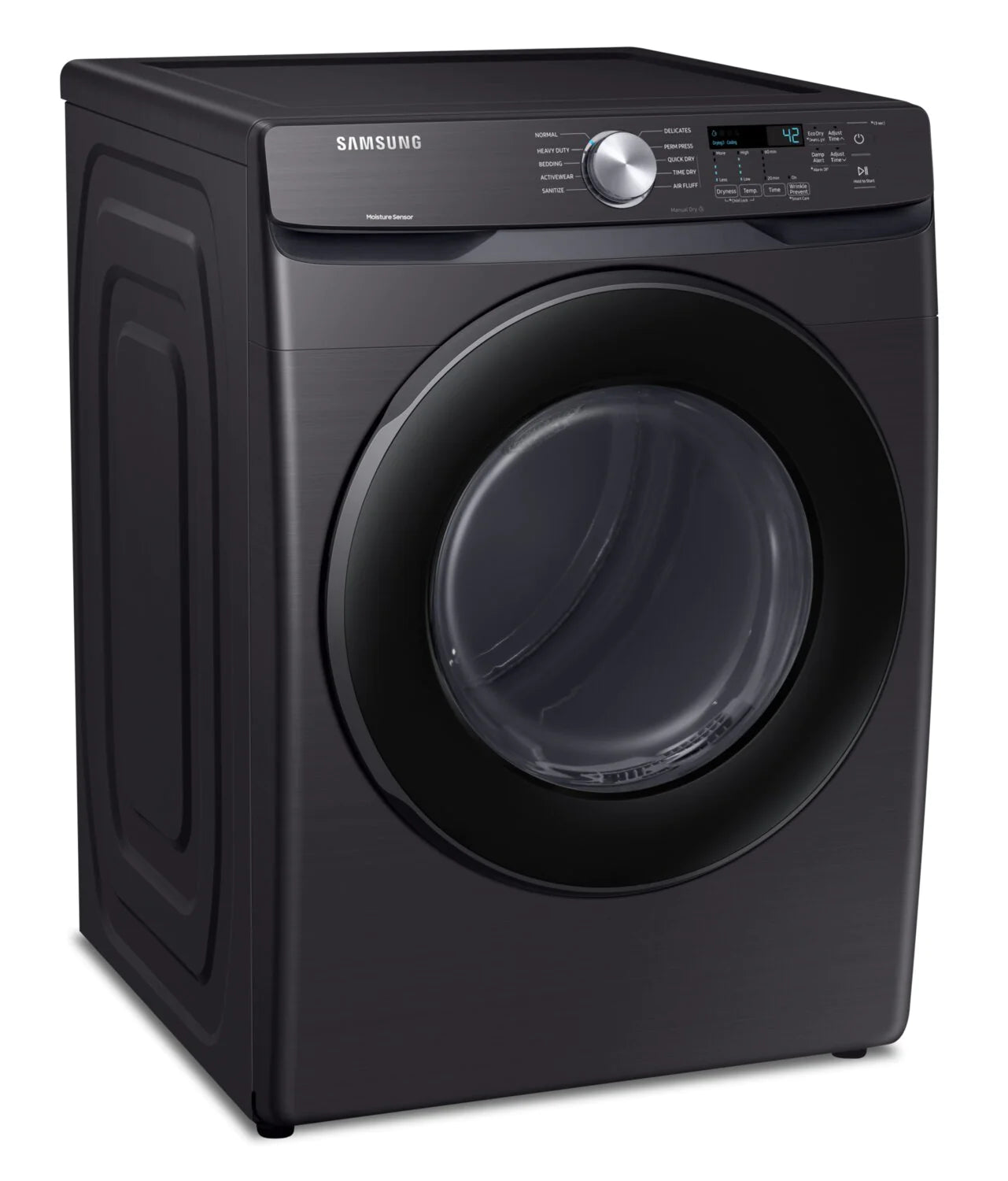 Samsung Dryer 27" Black Stainless Steel DVE45T6005V