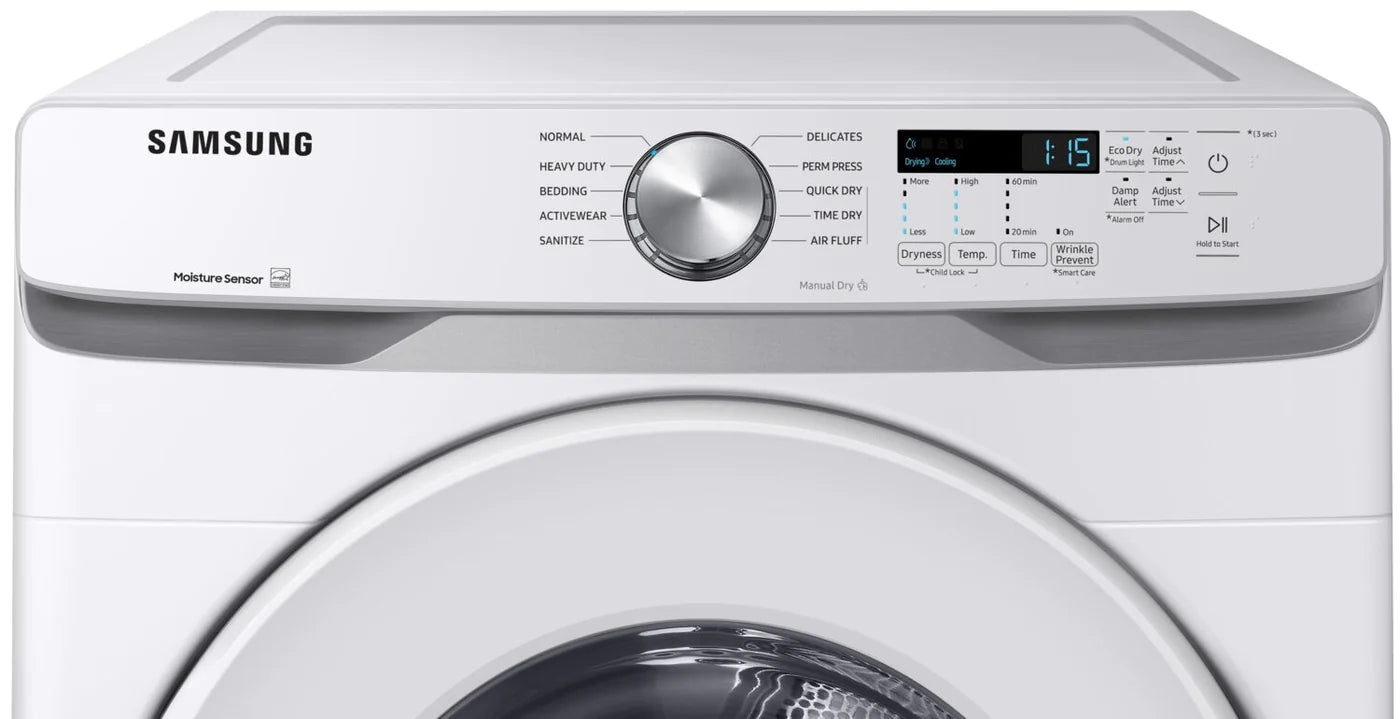 Samsung Dryer 27" White DVE45T6005W