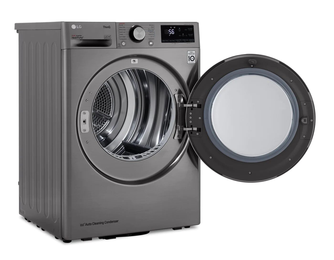 LG Dryers 24" Graphite Steel DLHC1455P