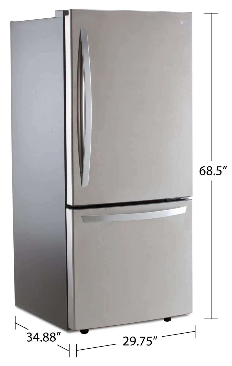 LG Refrigerator 30" Stainless steel LRDNS2200S
