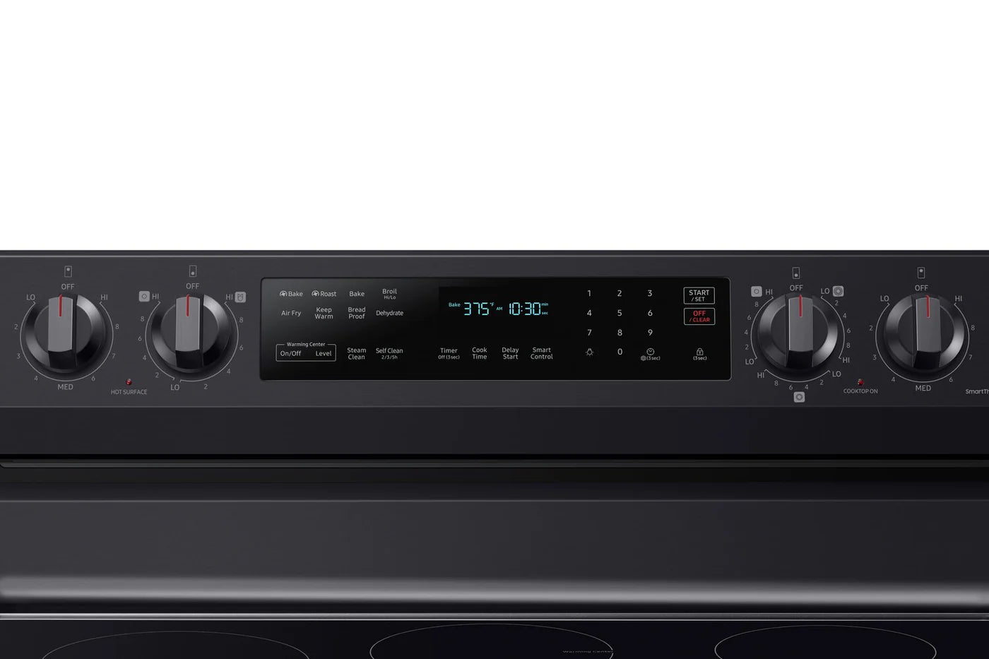 Samsung Ranges 30" Black Stainless Steel NE63A6711SG