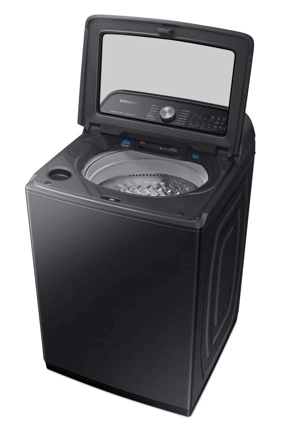 Samsung Washer 27" Black Stainless Steel WA52B7650AV