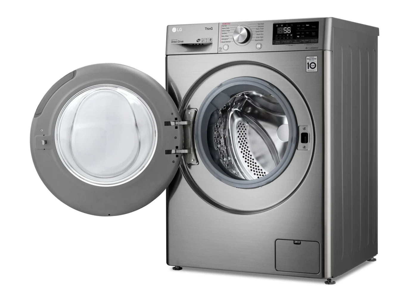 LG Washer and Dryer 24" Graphite Steel WM3555HVA