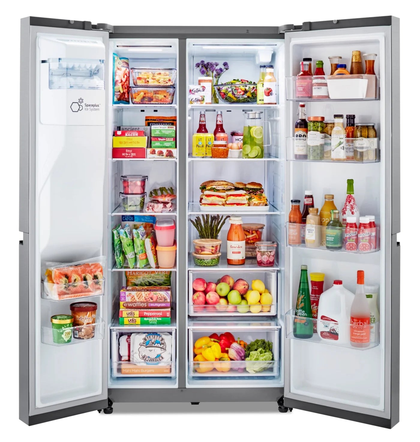 LG Refrigerator 36" Stainless Steel LRSXS2706V