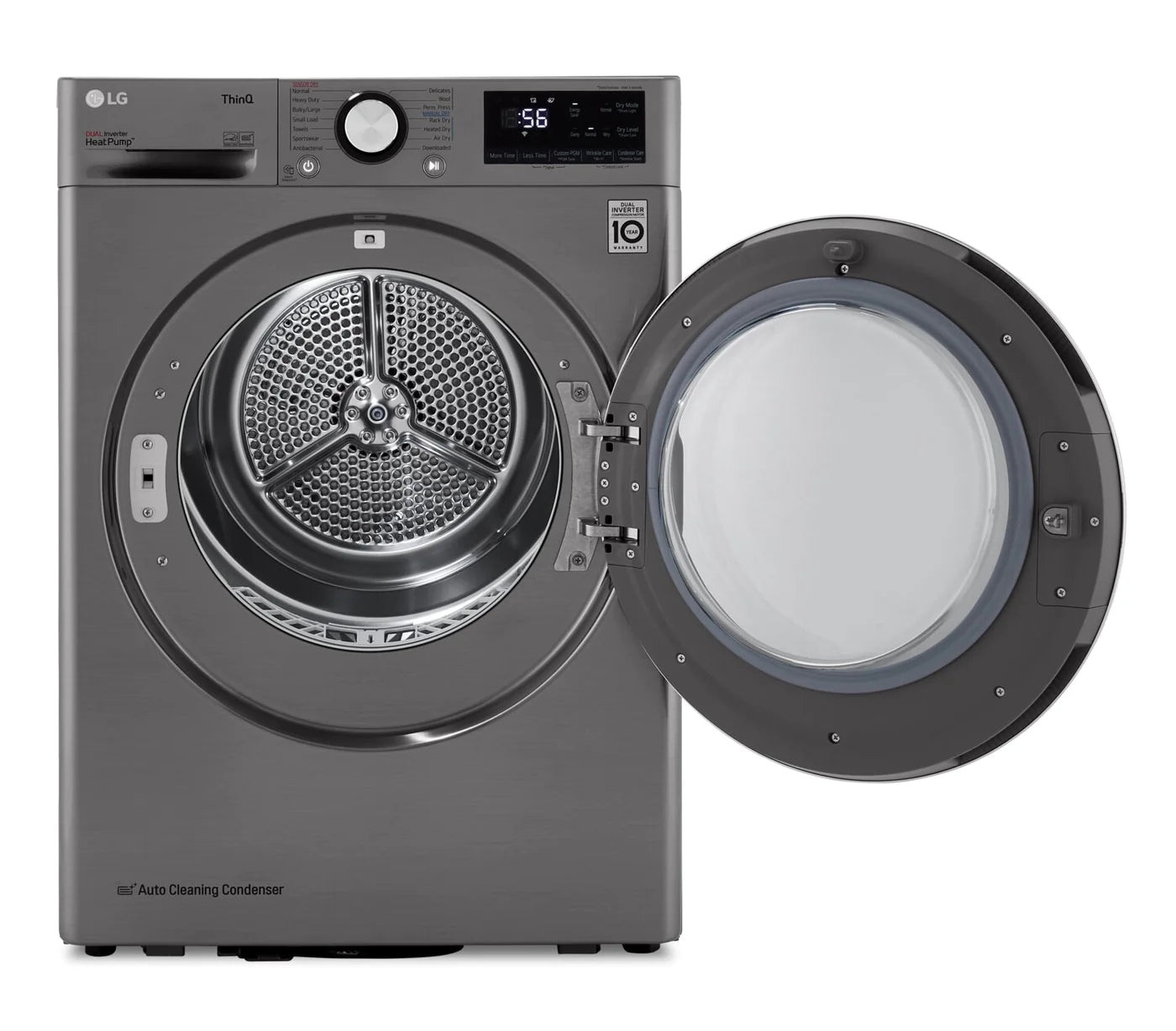 LG Dryers 24" Graphite Steel DLHC1455P
