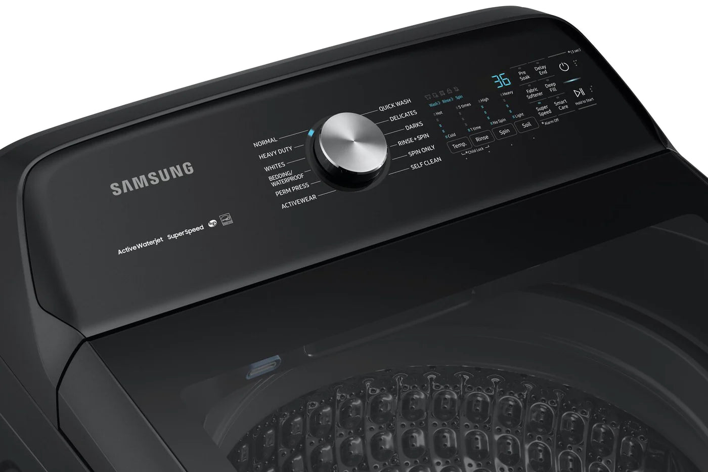 Samsung Washer 27" Black WA50A5400AV