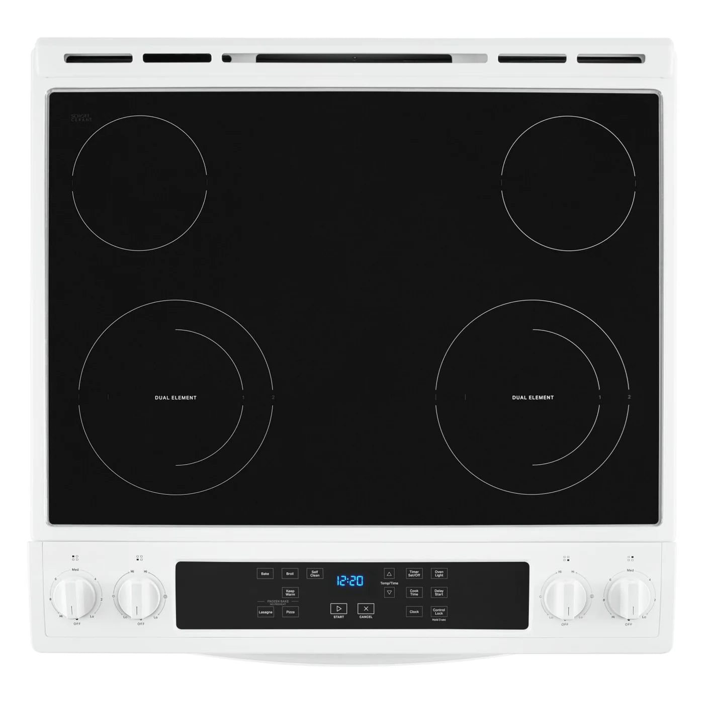 Whirlpool Ranges 30" White YWEE515S0LW