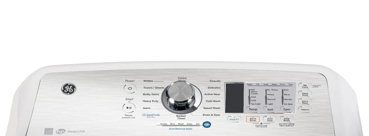 GE Washer 27" White GTW680BMRWS