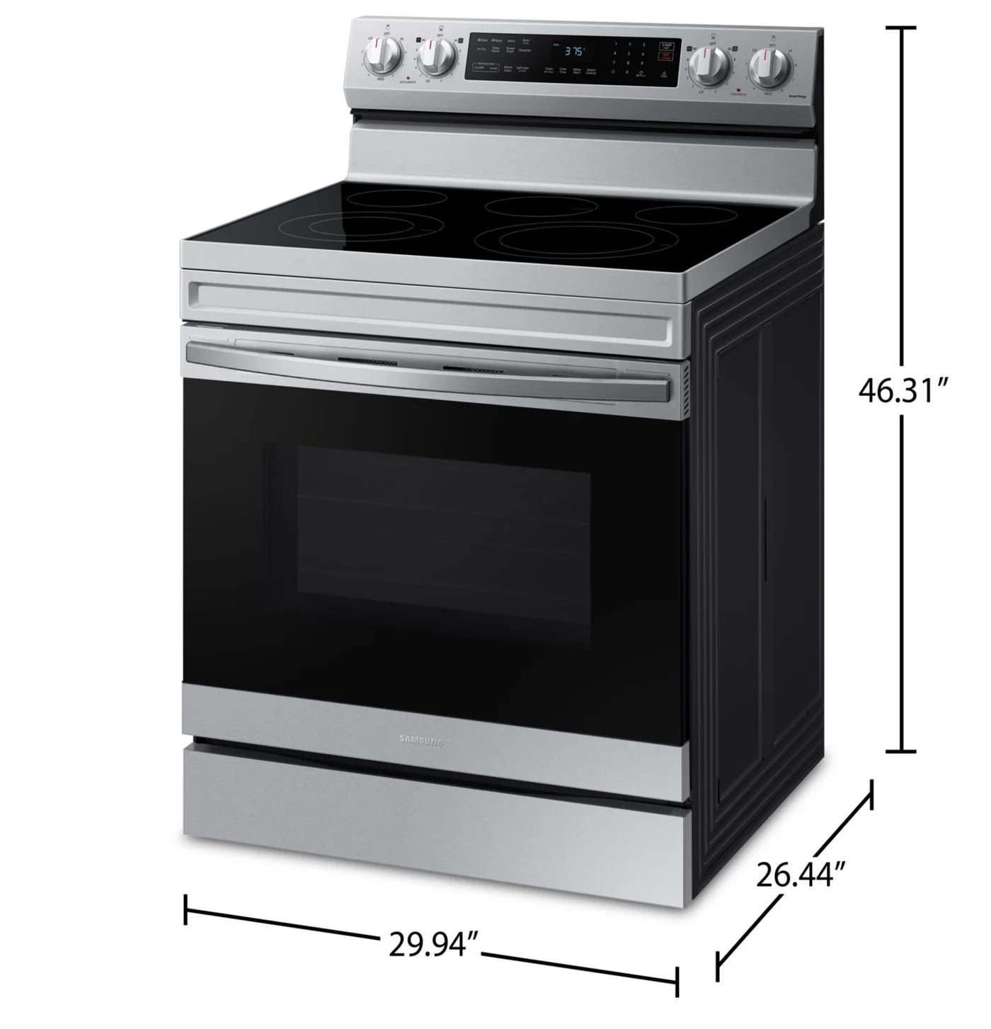 Samsung Ranges 30" Stainless Steel NE63A6511SS