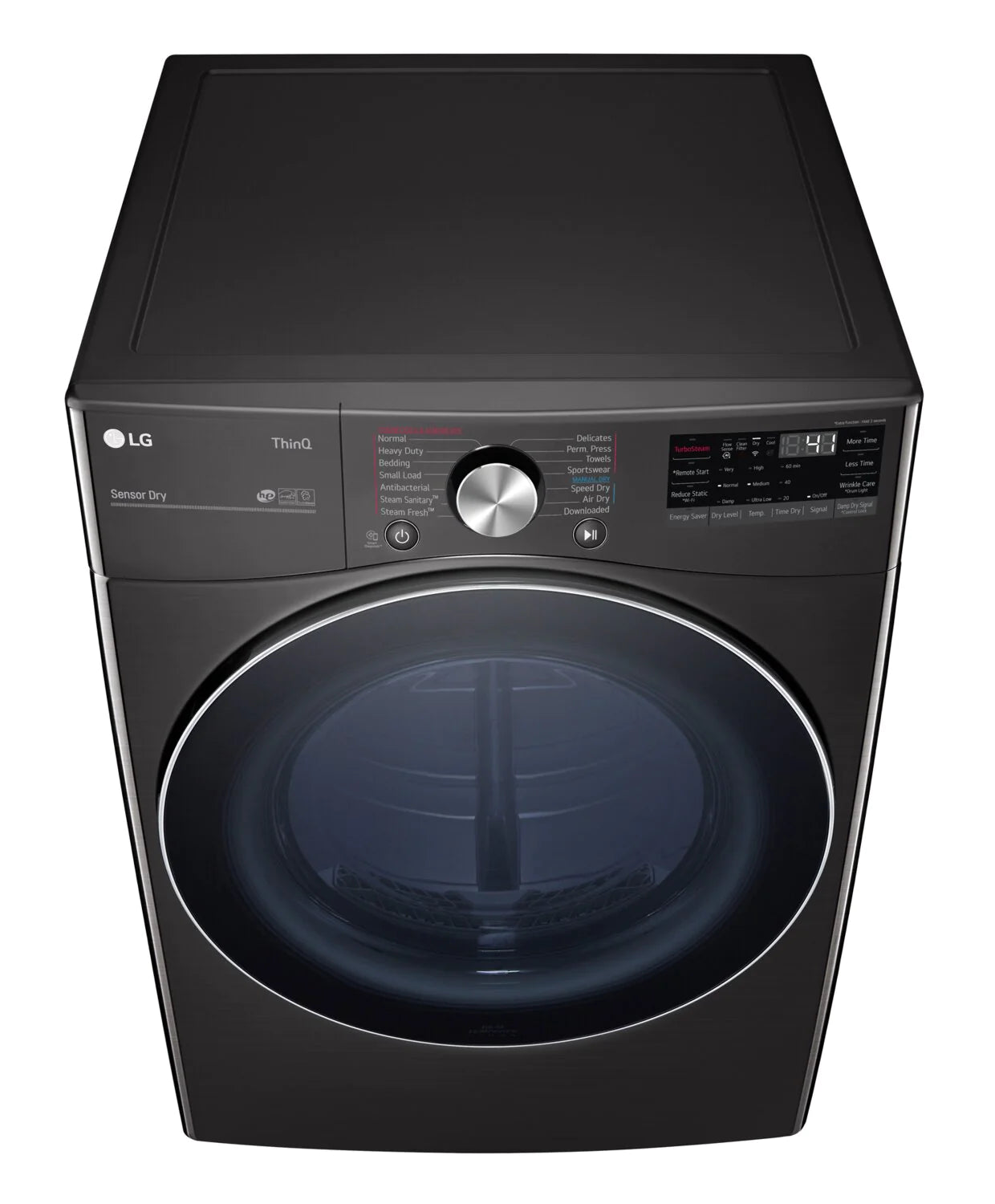 LG Dryers 27" Black Stainless Steel DLGX4201B