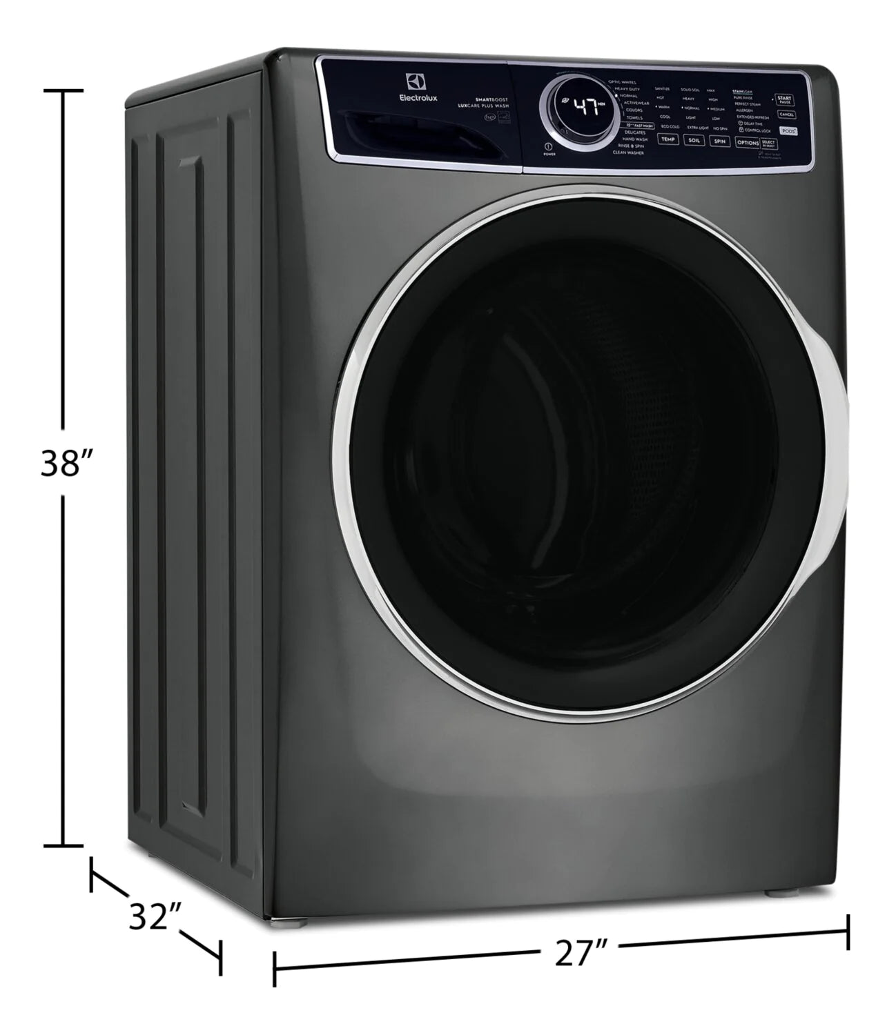 Electrolux Washer 27" Titanium ELFW7637AT