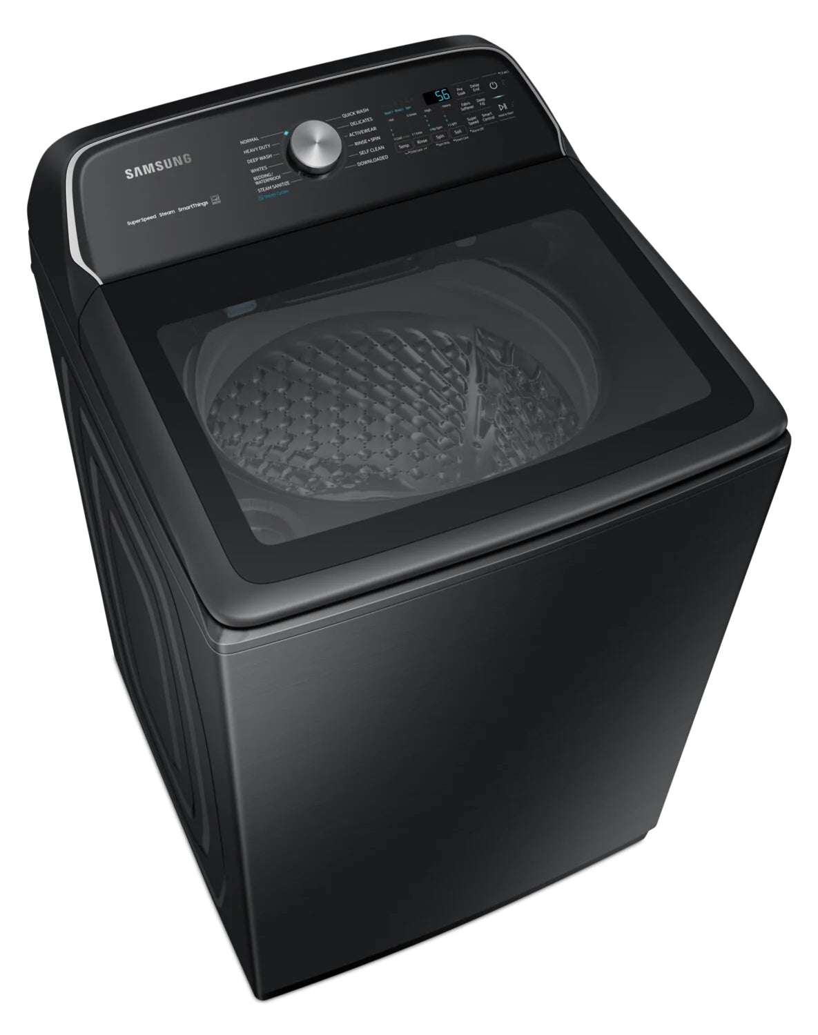 Samsung Washer 27" Black Stainless Steel WA52B7650AV