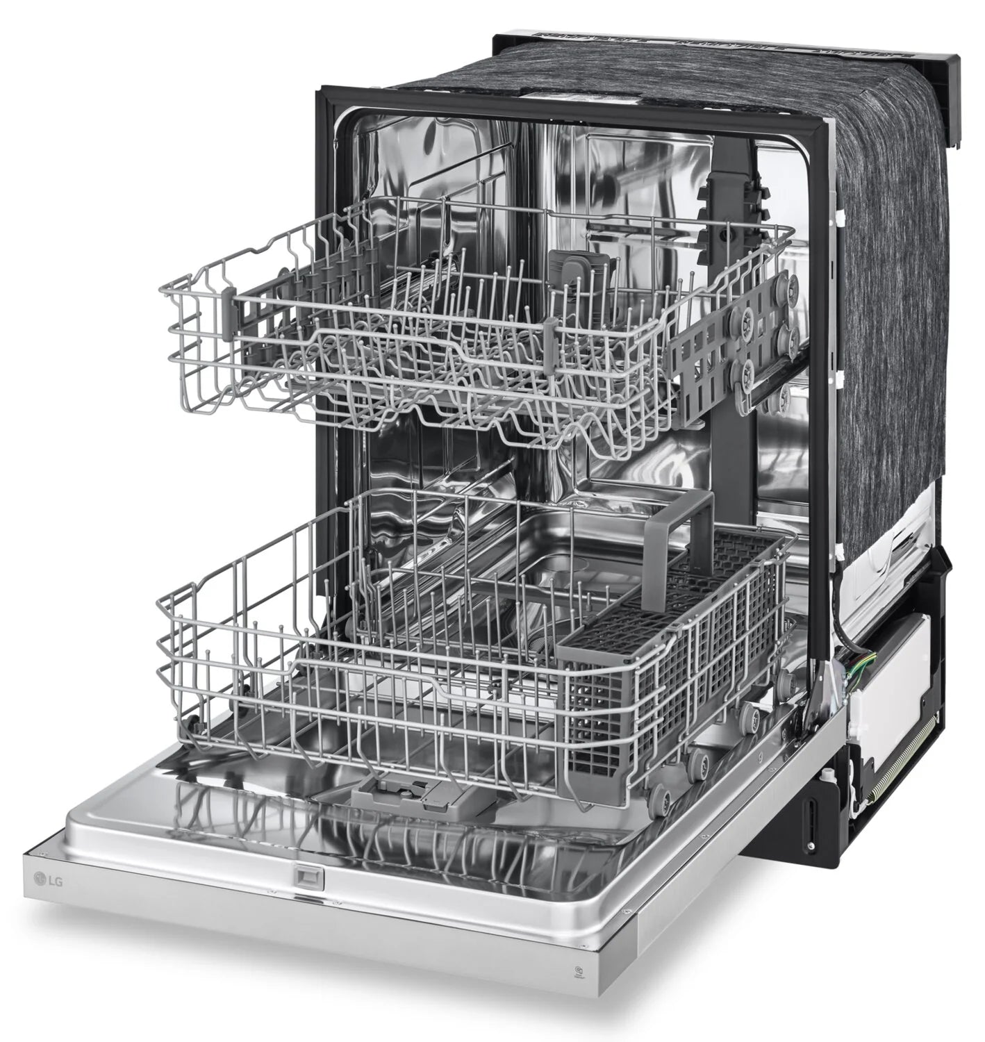 LG Dishwasher 24" Platinum Silver Steel LDFC2423V