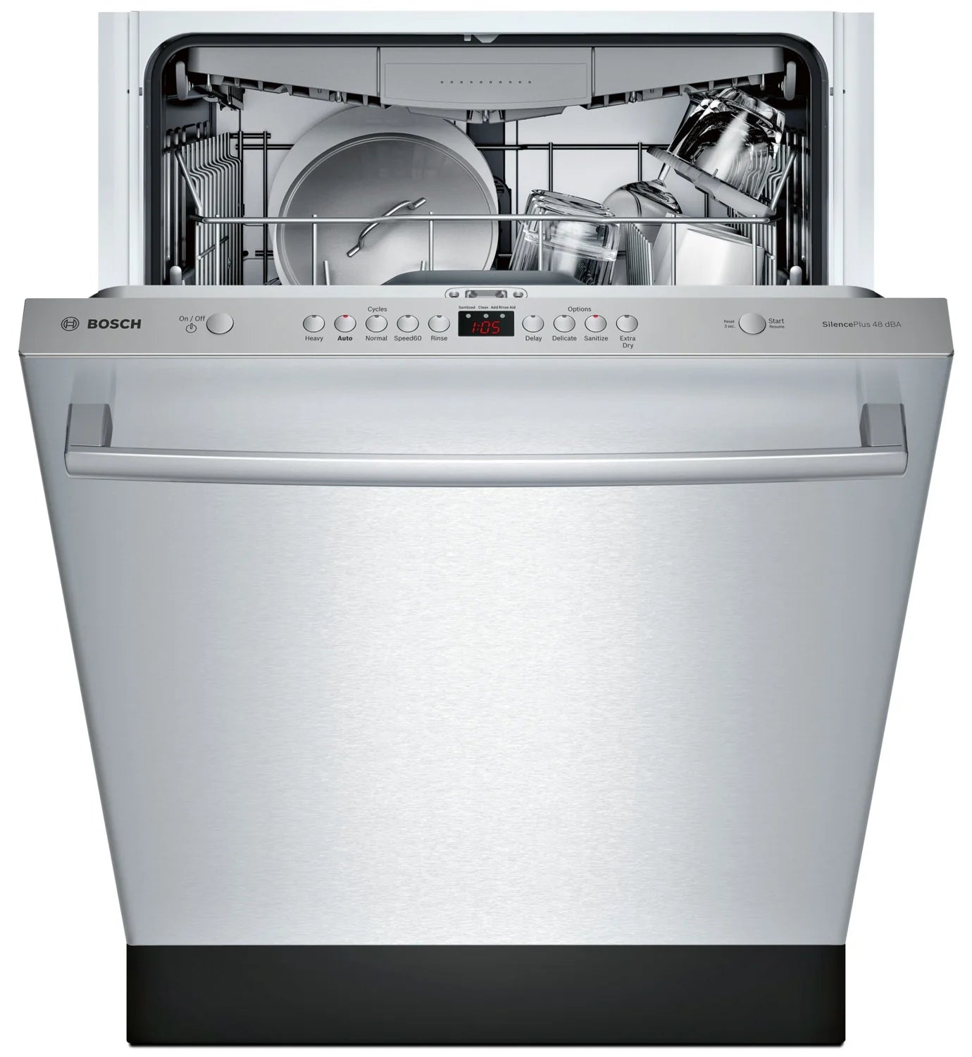 Bosch Dishwasher 24" Stainless Steel SHXM4AY55N