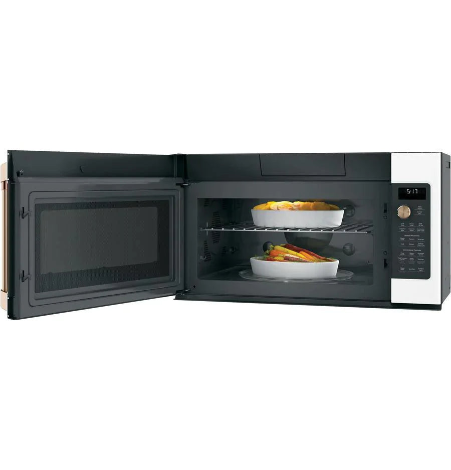 GE Microwaves 30" White CVM517P4MW2 - Appliance Bazaar