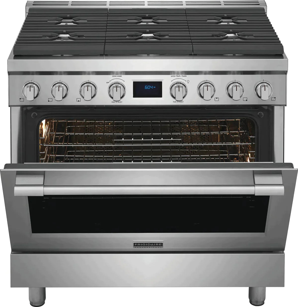 Frigidaire Professional Ranges 36" Stainless Steel PCFD3668AF - Appliance Bazaar