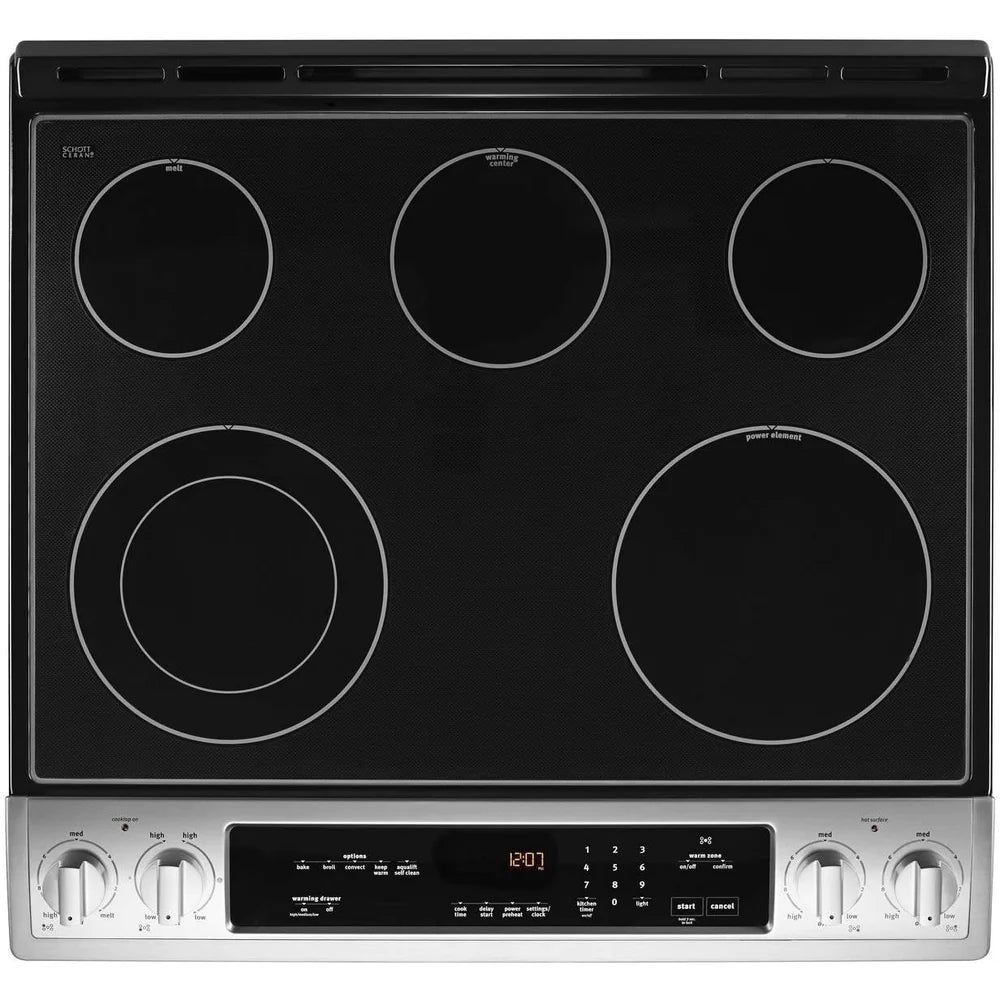 Maytag Ranges 30" Stainless Steel YMES8800FZ