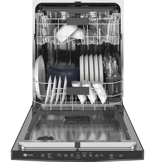 GE  Dishwasher 24" Black Stainless Steel PDT715SBNTS