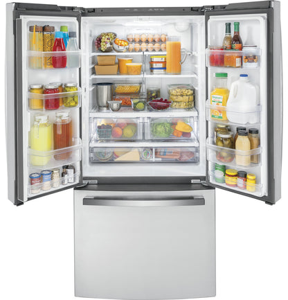 GE Refrigerator 33" Counter Depth  Stainless Steel GWE19JSLSS