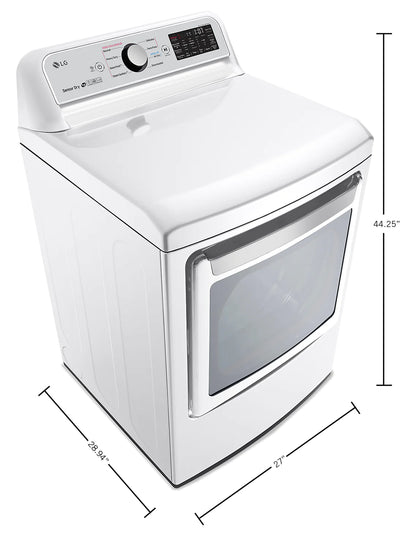 LG Dryers 27" White DLEX7250W