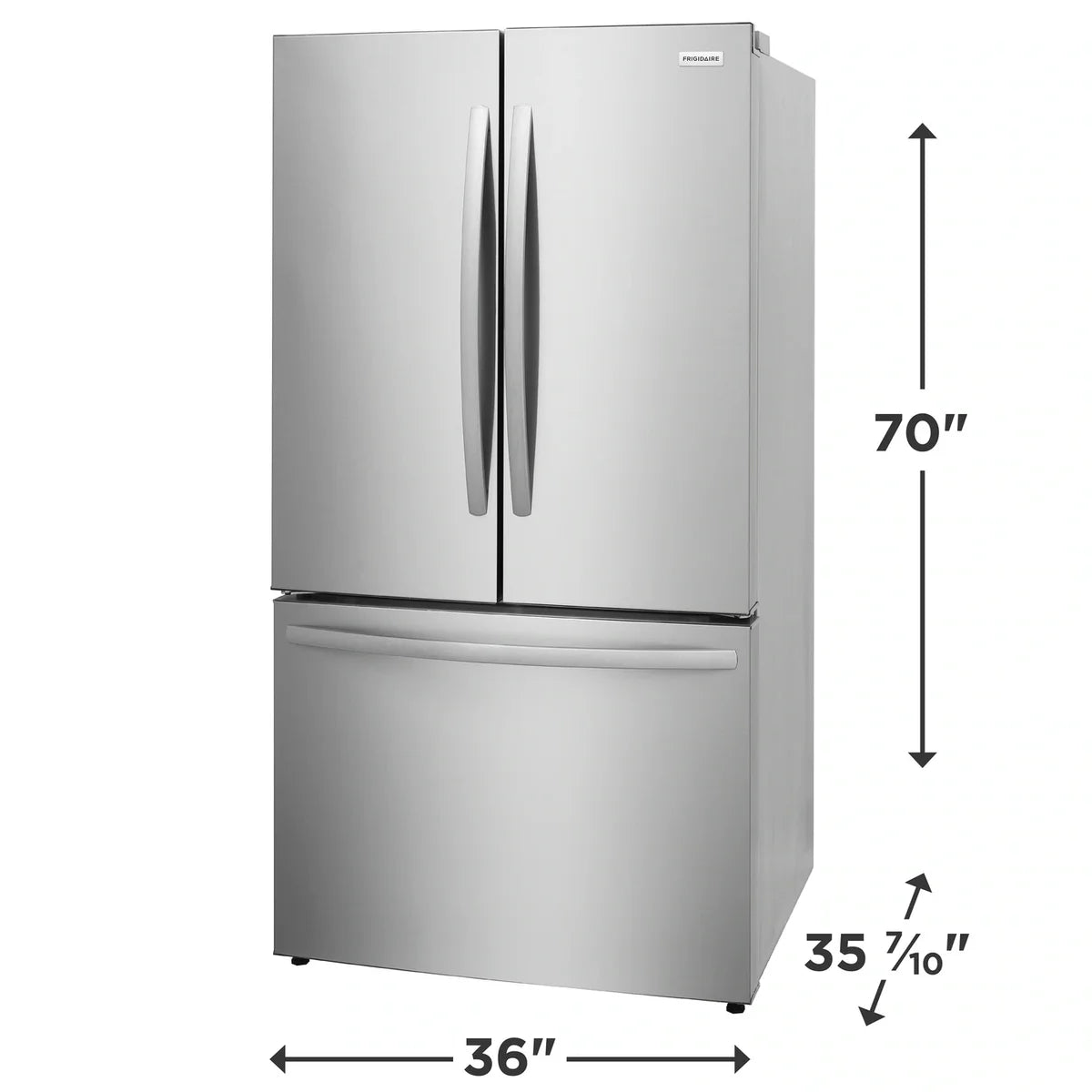 Frigidaire Refrigerator 36" Stainless Steel FRFN2813AF