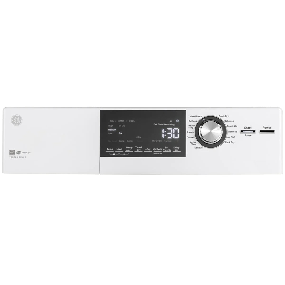 GE Dryer 24" White GFD14JSINWW