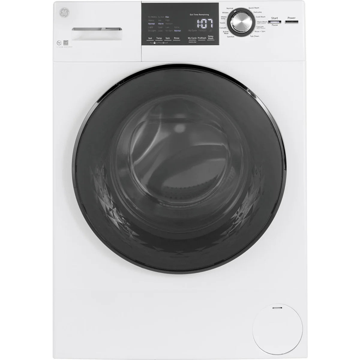 GE Washer 24" White GFW148SSMWW