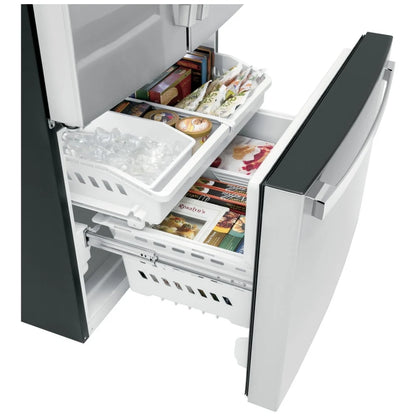 GE GWE22JYMFS 36" French Door Refrigerator