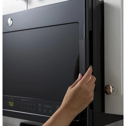 GE Microwaves 30" Black Stainless Steel PVM2188DSMC