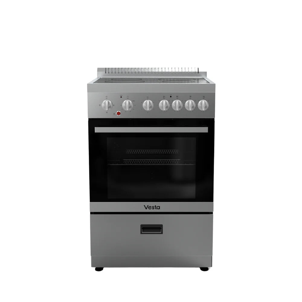 South   Dakota   24"   | Silver   |   Electric   Range