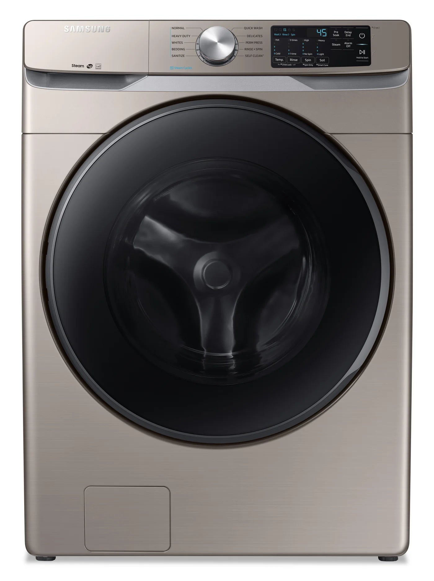 Samsung Washer and Dryer 27" Champagne WF45R6100AC & DVE45B6305C