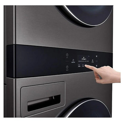 LG Laundry Centre 27" Black Stainless Steel WKEX300HBA