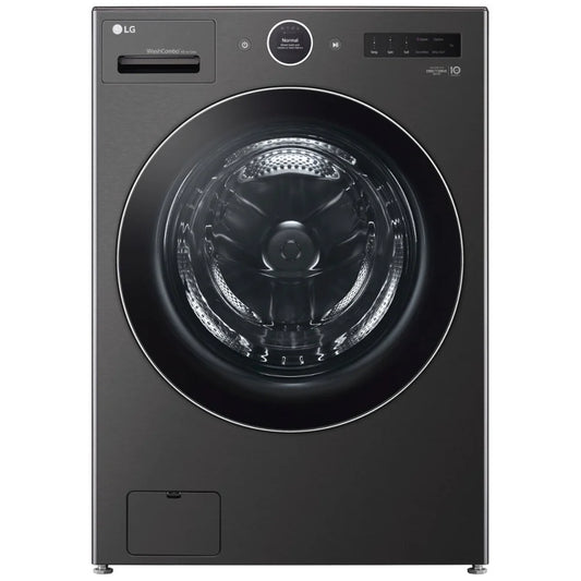 LG Washer and Dryer 27" Black Stainless Steel WM6998HBA